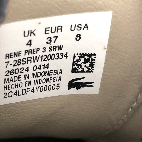 Lacoste Rene Prep 3 Leather Oxford - Picture 12 of 15